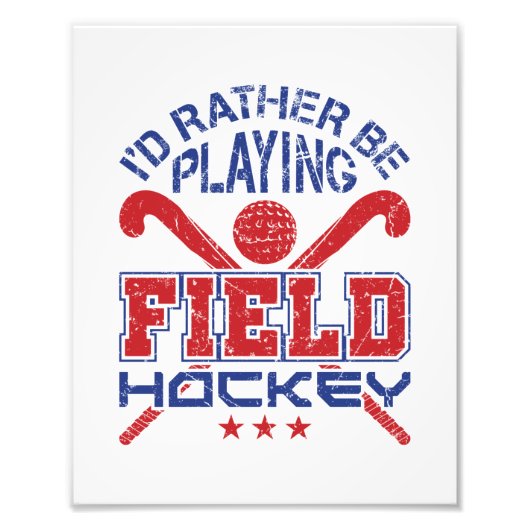 Ik speel liever veldsleutel. foto afdruk (Voorkant)