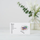 Ik speel liever videogames 6 visitekaartje (Staand voorkant)