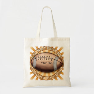 Ik Speel Liever Voetbal Tote Bag