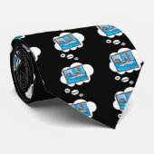 Ik speel liever water Polo 3. Stropdas (Opgerold)