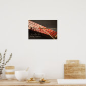 Ik speel liever Xylophone Music Percussion Poster (Keuken)