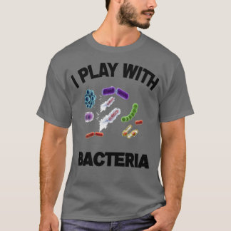 ik speel met bacteriën 5 1 t-shirt