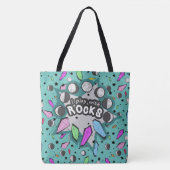 Ik speel met Rocks Canvas tas (Voorkant)