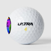 Ik speel mijn eigen weg golfballen (Logo)
