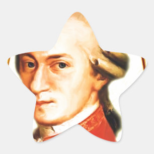 Ik speel Mozart_ Ster Sticker