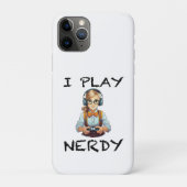 Ik speel nerdy gamer meisje Case-Mate iPhone case (Achterkant)