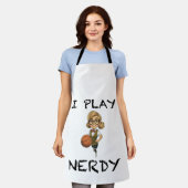 Ik speel Nerdy Schort (Gedragen)