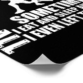 Ik speel niet altijd Pickleball een paar keer Poster (Hoek)