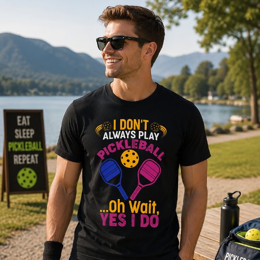 Ik Speel Niet Altijd Pickleball T-shirt