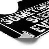 Ik speel niet altijd videogames poster (Hoek)