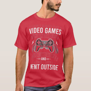 Ik speel niet altijd videogames Videogamer Gamen T-shirt