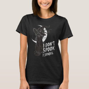 Ik speel niet dat ik een griezelige heks van Hallo T-shirt