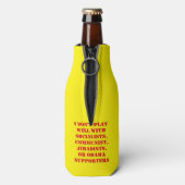 IK SPEEL NIET GOED MEE FLESJESKOELER (Fles Achterkant)