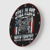 Ik speel nog steeds met vrachtwagens grote klok (Hoek)