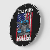 Ik speel nog steeds met vrachtwagens grote klok (Hoek)