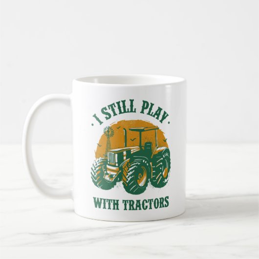 Ik speel nog steeds W Tractors Koffiemok (Links)