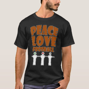 Ik speel op tafel echte Mannen die niet draaien T-shirt