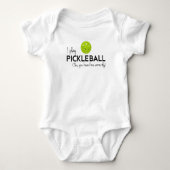 Ik speel Pickleball Romper (Voorkant)