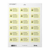 Ik speel poker etiket (Full Sheet)