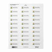 Ik Speel Poker Etiket (Full Sheet)