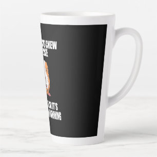 Ik speel 's morgens met een Guine-varken Latte Mok