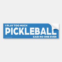 Ik speel te veel Pickleball