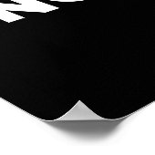 Ik speel Ukulele en ik ken dingen voor muziekspele Poster (Hoek)