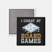 Ik speel vals bij bordspel Funny Host Winner Cheat Magneet (Voorkant / Achterkant)