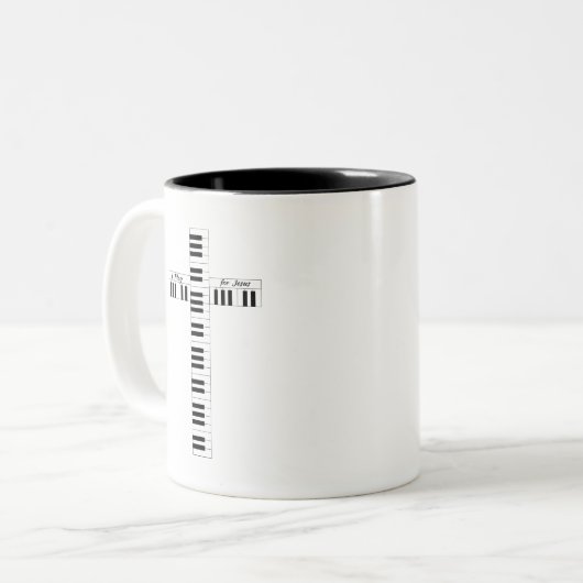 Ik speel voor Jesus Coffee Mok (Voorkant links)