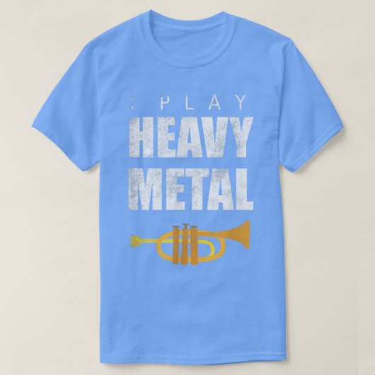 Ik speel Zwaar Metal Funny T Hard Rock Music Gift  T-shirt (Design voorkant)