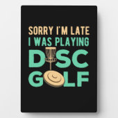Ik speelde Disc Golf Fotoplaat (voorkant)