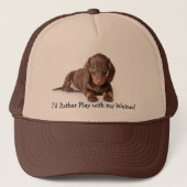Ik speelde liever met mijn Weiner. Trucker Pet (Voorkant)