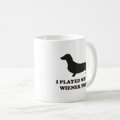 Ik speelde met mijn vrouw vandaag koffie Mok (Voorkant rechts)