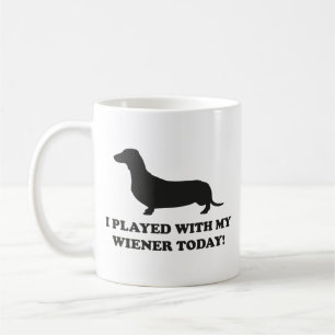 Ik speelde met mijn vrouw vandaag koffie Mok