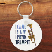 Ik speelde Trumpet Sleutelhanger (Voorkant)