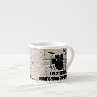 IK SPEL DRUMS, WAT IS JE SUPERPOWER? ESPRESSO KOP
