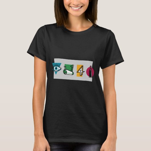 Ik spin voor wijn t-shirt (Voorkant)