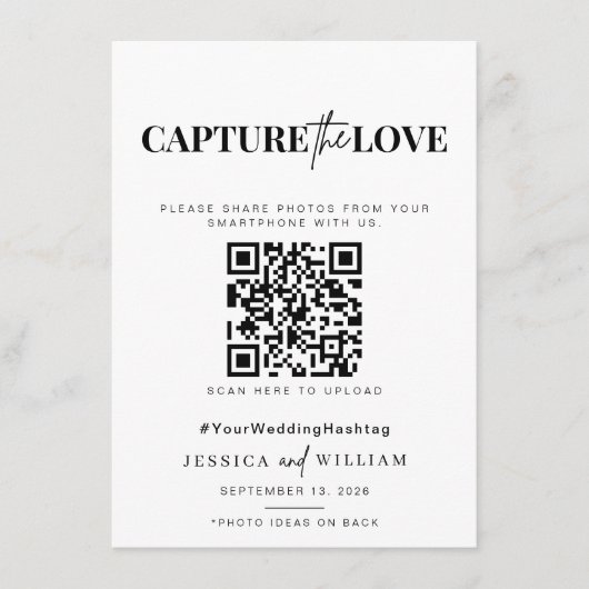 Ik spion bruiloft spel Capture de liefde foto scav Menu (Voorkant)