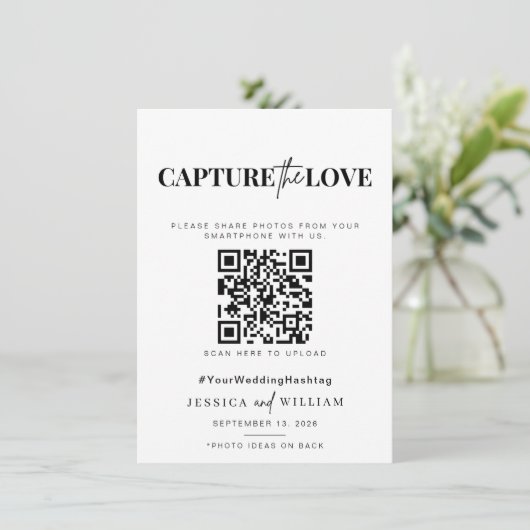 Ik spion bruiloft spel Capture de liefde foto scav Menu (Staand voorkant)