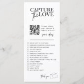 Ik spion bruiloft spel Capture de liefde foto scav Menu (Voorkant)