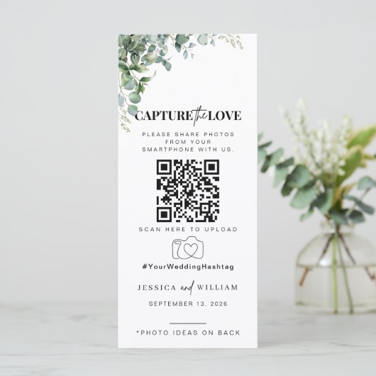 Ik spion bruiloft spel Capture de liefde foto scav Menu (Staand voorkant)