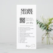 Ik spion bruiloft spel Deel de liefde foto scaveng Menu (Staand voorkant)