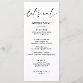 Ik spion bruiloft spel Deel de liefde foto scaveng Menu (Achterkant)