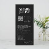 Ik spion bruiloft spel Deel de liefde foto scaveng Menu (Staand voorkant)