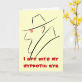 Ik spioneer met Mijn Hypnotic Kaart van de (Gele Bloem)