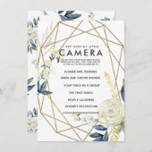 Ik spioneer met mijn kleine cameraweduwschap kaart (Voorkant / Achterkant)