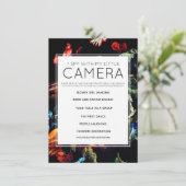 Ik spioneer met mijn kleine cameraweduwschap kaart (Staand voorkant)