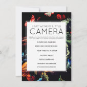 Ik spioneer met mijn kleine cameraweduwschap kaart (Voorkant)