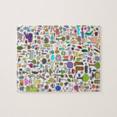 Ik spioneer met mijn kleine oog legpuzzel (Horizontaal)