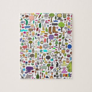 Ik spioneer met mijn kleine oog legpuzzel